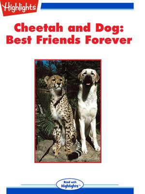 cover image of Cheetah and Dog: Best Friends Forever
